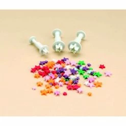 Remise ⭐ 3 Emporte-Pièces Etoiles à Poussoir 😍