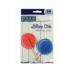 Budget ⭐ Bâtons Sucettes en Papier Rigide 11.5cm PME x50 🔥