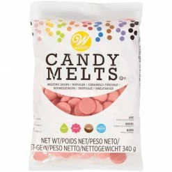 Meilleure vente 🔔 Candy Melts Rouge Clair 340 g Wilton ✨