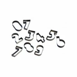 Grosses soldes 🧨 Chiffre inox 8 Moule-Découpoir 200 mm Gobel 🛒 -Magasin de vente Emile Henry chiffre inox 8 moule decoupoir 200mm gobel 1