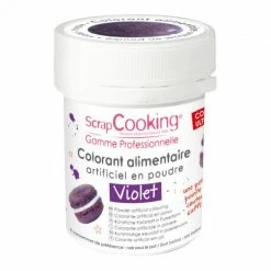 Vente flash 🤩 Colorant Alimentaire en Poudre Violet 5g Scrapcooking ⌛