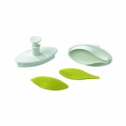 Meilleure affaire 🌟 Découpoir poussoir Feuille Pétale de 8 cm (x2) ⭐