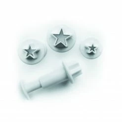 Meilleur prix 🧨 Emporte-Pièce avec Poussoir Étoile (x3) Ibili 👍