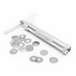 Budget 😉 Extrudeur Pâte à Sucre 20 motifs Scrapcooking 🎁