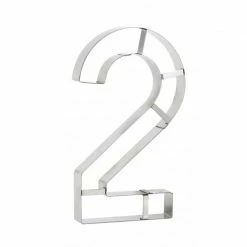 Coupon ✔️ Grand Emporte Pièce Inox Chiffre 2 32x18 cm ⭐ -Magasin de vente Emile Henry grand emporte piece inox chiffre 2 32x18 cm 6