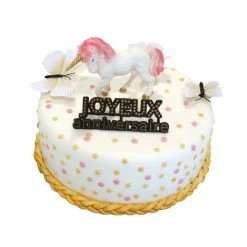 Promo 🎉 Kit Décor Gâteau Licorne (5 pièces) 🎉