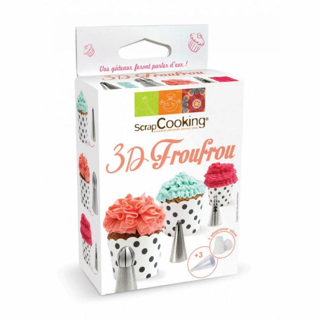 Kit Douilles Inox Froufrou Ruban 3D Scrapcooking Les meilleures critiques de ???? Kit Douilles Inox Froufrou Ruban 3D Scrapcooking ❤️ -Magasin de vente Emile Henry kit douilles inox froufrou ruban 3d scrapcooking 2