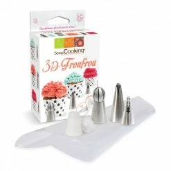 Les meilleures critiques de 👍 Kit Douilles Inox Froufrou Ruban 3D Scrapcooking ❤️