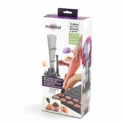 Acheter ???? Kit Poches à Douille Silicone + 6 Douilles Mastrad ???? -Magasin de vente Emile Henry kit poches a douille silicone 6 douilles mastrad 5