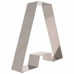 Promo ✨ Lettre inox A Moule-Découpoir Gobel 🔔 -Magasin de vente Emile Henry lettre inox a moule decoupoir gobel 2