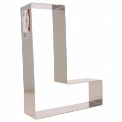 De gros 😍 Lettre inox L Moule-Découpoir Gobel 🎉 -Magasin de vente Emile Henry lettre inox l moule decoupoir gobel 2