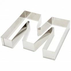 Promo 🔥 Lettre inox M Moule-Découpoir Gobel 😀