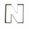 Le moins cher 🎉 Lettre inox N Moule-Découpoir Gobel 👍 -Magasin de vente Emile Henry lettre inox n moule decoupoir gobel
