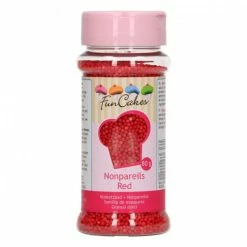 Promo 🥰 Mini-billes Rouge 80g Funcakes ⌛
