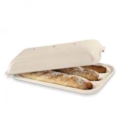 Offres ✨ Moule à Baguettes en Céramique 39 cm Lin Emile Henry 😍