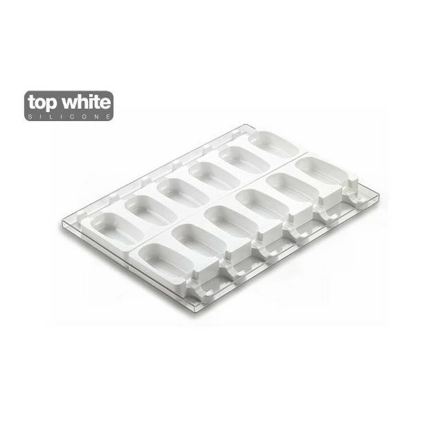 Moule à glace silicone 12 Esquimaux avec bâtonnets SilikoMart Meilleure affaire ???? Moule à glace silicone 12 Esquimaux avec bâtonnets SilikoMart ???? -Magasin de vente Emile Henry moule a glace silicone 12 esquimaux avec batonnets silikomart