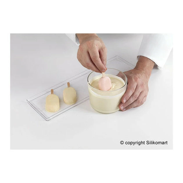 Moule à Glace Silicone 16 Mini Esquimaux avec bâtonnets SilikoMart Coupon ???? Moule à Glace Silicone 16 Mini Esquimaux avec bâtonnets SilikoMart ???? -Magasin de vente Emile Henry moule a glace silicone 16 mini esquimaux avec batonnets silikomart 5