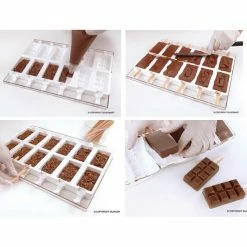 Tout neuf 🥰 Moule à glace silicone Choco 12 empreintes avec bâtonnets SilikoMart 🧨 -Magasin de vente Emile Henry moule a glace silicone choco 12 empreintes avec batonnets silikomart 2