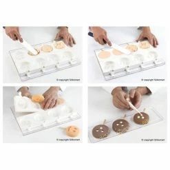 Tout neuf ???? Moule à glace silicone Smile 8 empreintes avec bâtonnets SilikoMart ???? -Magasin de vente Emile Henry moule a glace silicone smile 8 empreintes avec batonnets silikomart 2