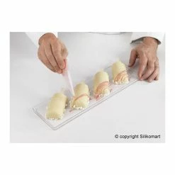 Promo ✨ Moule à glace silicone Tango 12 empreintes avec bâtonnets SilikoMart 💯 -Magasin de vente Emile Henry moule a glace silicone tango 12 empreintes avec batonnets silikomart 2