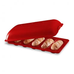 Budget ❤️ Moule à Mini-Baguettes en Céramique 39 cm Grand Cru Emile Henry 🎉 -Magasin de vente Emile Henry moule a mini baguettes en ceramique 39 cm grand cru emile henry 4