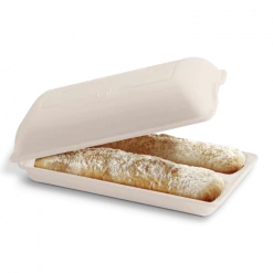 Grosses soldes ✨ Moule à Pain Ciabatta en Céramique 39 cm Lin Emile Henry ✔️ -Magasin de vente Emile Henry moule a pain ciabatta en ceramique 39 cm lin emile henry 3