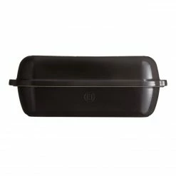 Offres 🎉 Moule à Pain de Campagne Fusain 39,5 x H 15 x 16 cm Emile Henry 🧨 -Magasin de vente Emile Henry moule a pain de campagne fusain 395 x h 15 x 16 cm emile henry 2