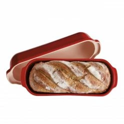 Promo ???? Moule à Pain de Campagne Grand Cru 39,5 x H 15 x 16 cm Emile Henry ???? -Magasin de vente Emile Henry moule a pain de campagne grand cru 395 x h 15 x 16 cm emile henry 4