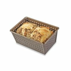 Vente flash ❤️ Moule à Pain Perforé 16 cm - anti-adhérent Gobel ⌛ -Magasin de vente Emile Henry moule a pain perfore 16 cm anti adherent gobel 1