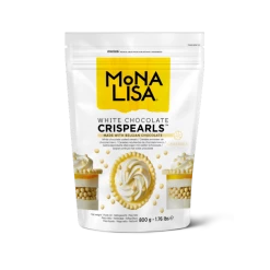Tout neuf 🥰 Perles enrobées de chocolat blanc Crispearls 800g Mona Lisa 🔔