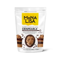 Meilleure vente 💯 Perles enrobées de chocolat noir Crispearls 800g Mona Lisa ⭐