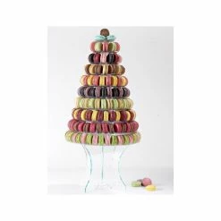 Grosses soldes 🤩 Pied Cristal H 24 cm pour Pyramide à Macaron 🎉