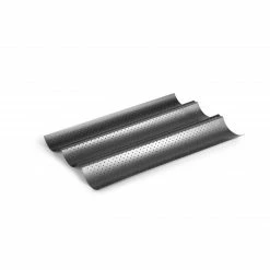 Le moins cher 😍 Plaque Perforée Anti-adhérent 3 Baguettes 38 x 24,75 cm Ibili 😀