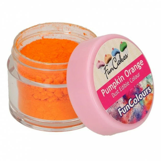 Poudre comestible Orange citrouille 1,5 g FunCakes Promo ???? Poudre comestible Orange citrouille 1,5 g FunCakes ???? -Magasin de vente Emile Henry poudre comestible orange citrouille 15 g funcakes 1