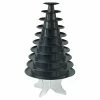 Budget 🎁 Pyramide à Macaron vertical 10 plateaux amovibles - Version Noire 🌟